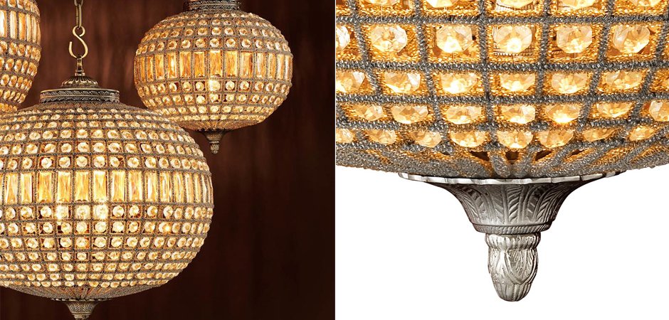 Люстра Chandelier Kasbah Oval M Nickel Люстра Chandelier Kasbah Oval M Nickel - Loft-Concept в Перми