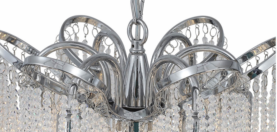 Люстра Crystal Rain chrome Люстра Crystal Rain chrome - Loft-Concept в Перми