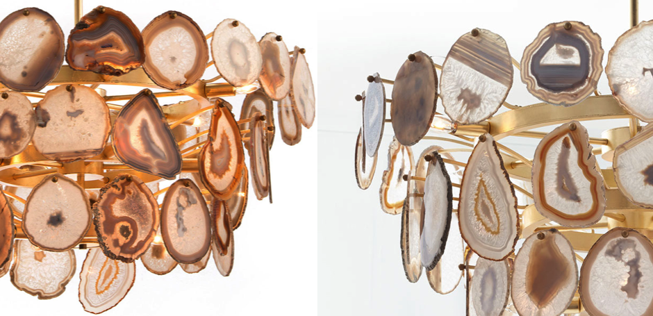 Люстра Agate Burst Chandelier 3 Round Люстра Agate Burst Chandelier 3 Round - Loft-Concept в Перми
