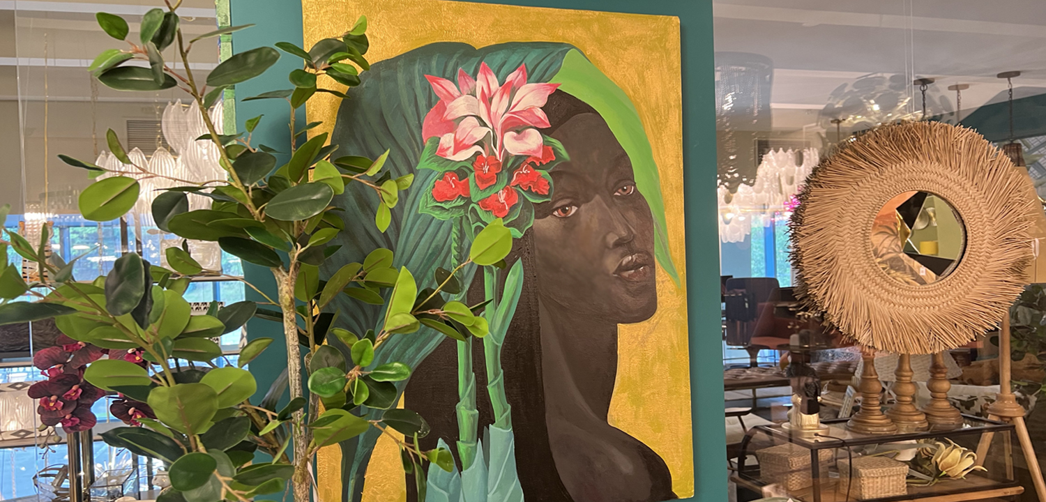 Картина Tropical Girl  - фото