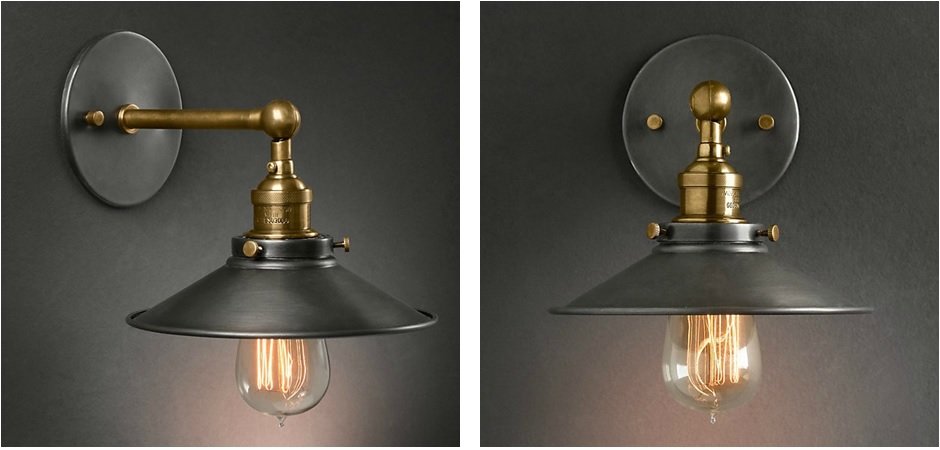 Бра Cone 20th c.Factory filament Бра Cone 20th c.Factory filament - Loft-Concept в Перми