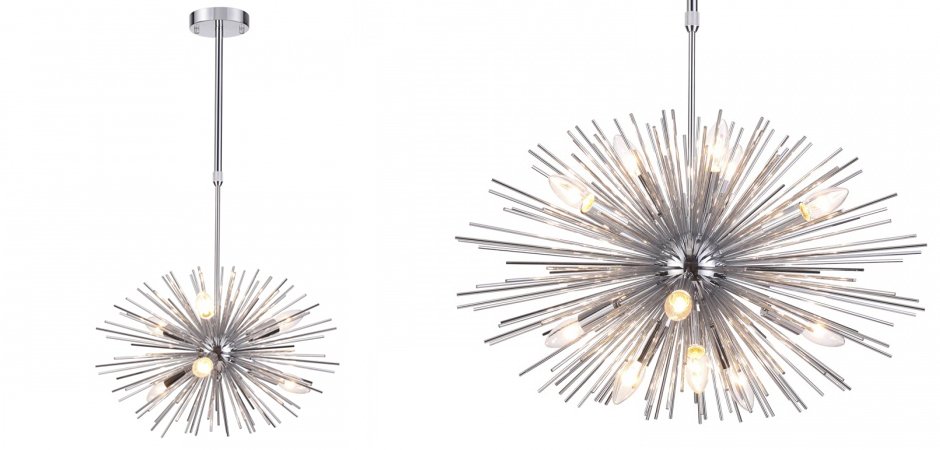 Люстра ASTRA Chandelier Sputnik Chromium Люстра ASTRA Chandelier Sputnik Chromium - Loft-Concept в Перми