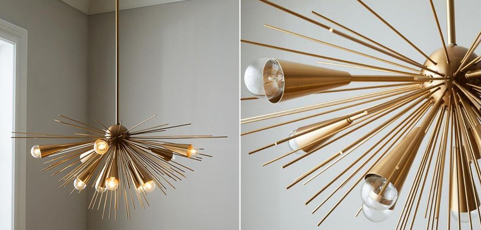 Люстра Luxury Copper Metal Thorn Pendant Lights Люстра Luxury Copper Metal Thorn Pendant Lights - Loft-Concept в Перми