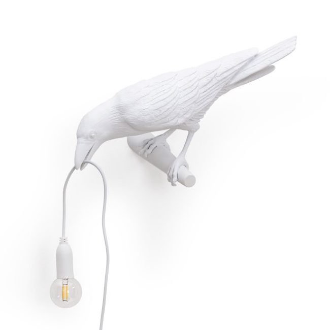 Бра Seletti Bird Lamp White Looking Белый в Перми | Loft Concept 