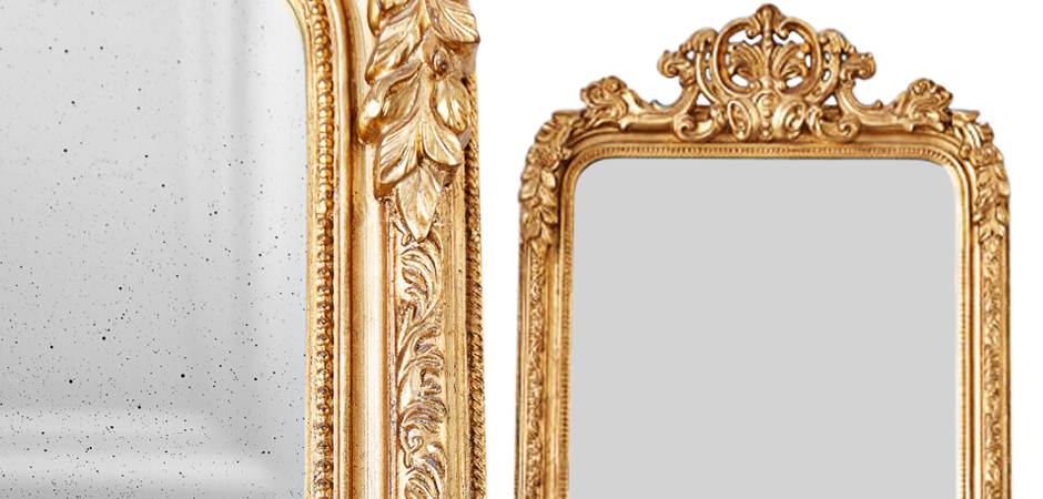 Зеркало Aged Gold Mirror Зеркало Aged Gold Mirror - Loft-Concept в Перми