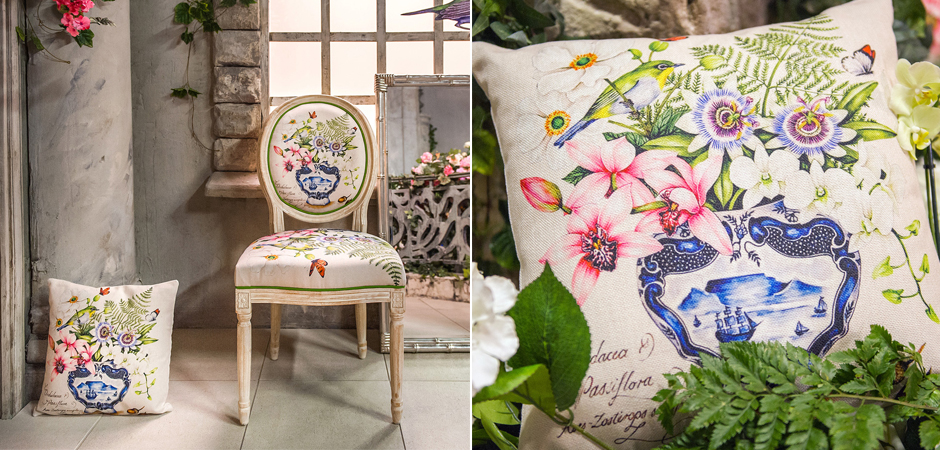 Декоративная подушка Exotic Bouquet Pillow Декоративная подушка Exotic Bouquet Pillow - Loft-Concept в Перми