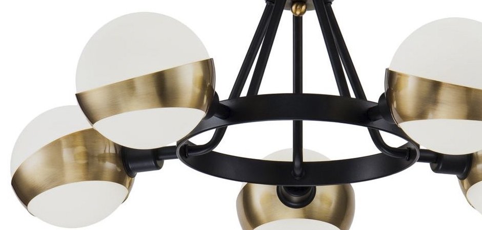 Люстра Hold Ball Brass Chandelier 5 Люстра Hold Ball Brass Chandelier 5 - Loft-Concept в Перми