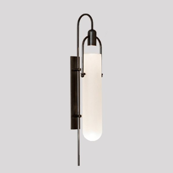 Бра Allied Maker ARC WELL SCONCE Черный Белый в Перми | Loft Concept 