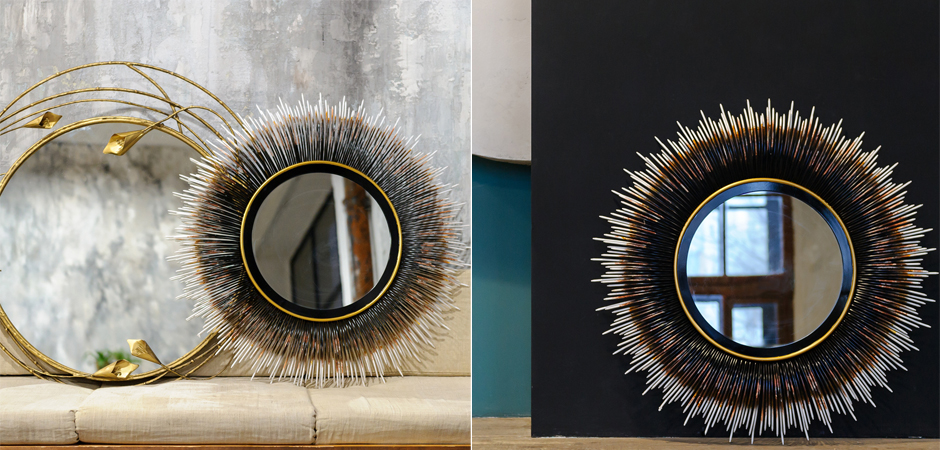Зеркало Black Sun Mirror Зеркало Black Sun Mirror - Loft-Concept в Перми