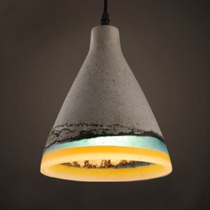 Подвесной светильник Art Concrete Pendant №2 Серый в Перми | Loft Concept 