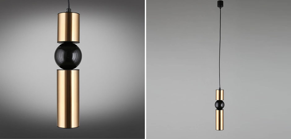 Подвесной светильник Lee Broom Fulcrum Черный и Золото Подвесной светильник Lee Broom Fulcrum Черный и Золото - Loft-Concept в Перми