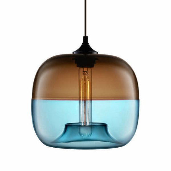 Подвесной светильник Encalmo-Stamen Pendant Chocolate-Sapphire  в Перми | Loft Concept 