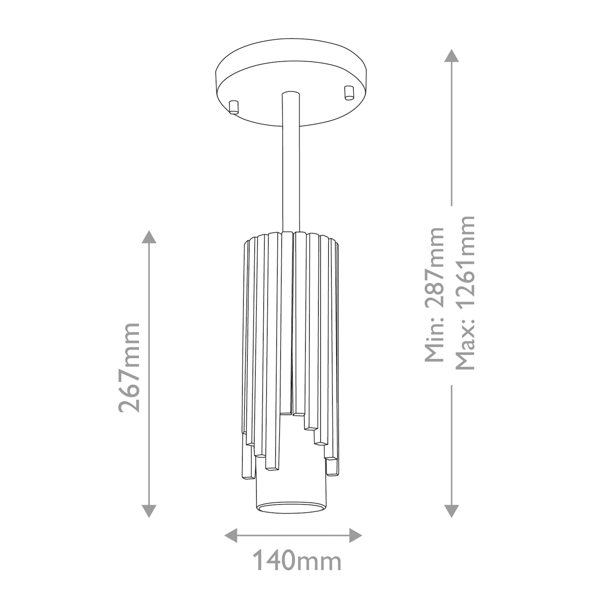 Потолочный светильник латунного цвета с цилиндрическим белым матовым плафоном Elstead Lighting в Перми