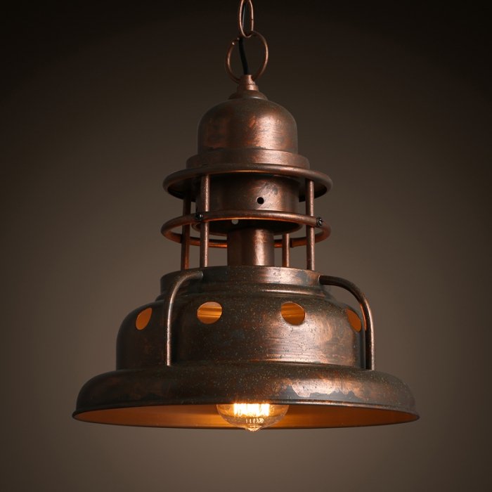 Люстра Old Copper Pendant Медь в Перми | Loft Concept 