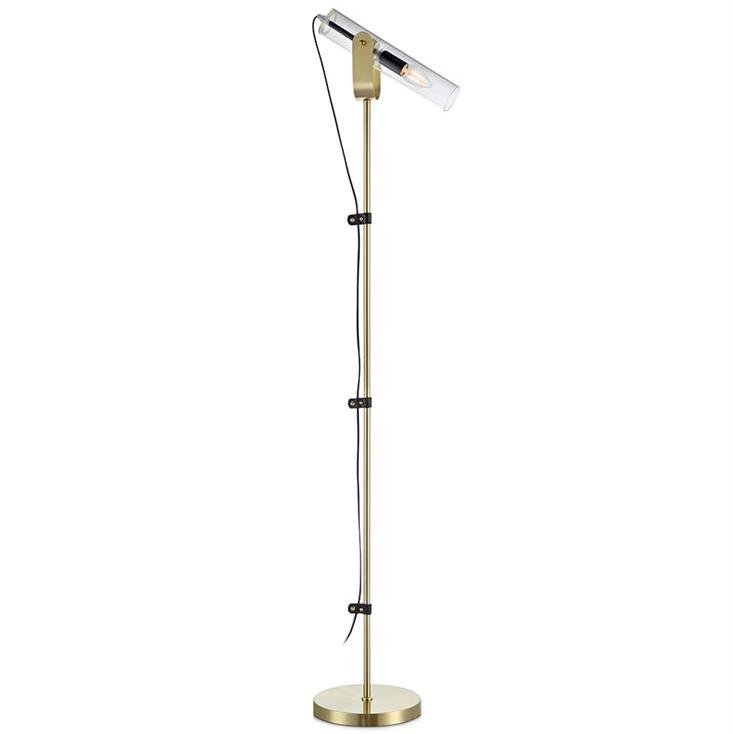 Торшер ReTube Floor Lamp Латунь в Перми | Loft Concept 