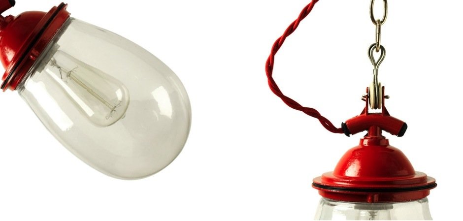 Подвесной светильник Glass Drop Retro Color Light Подвесной светильник Glass Drop Retro Color Light - Loft-Concept в Перми