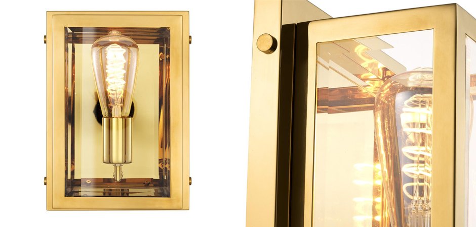 Бра Eichholtz Wall Lamp Odeon Gold Бра Eichholtz Wall Lamp Odeon Gold - Loft-Concept в Перми