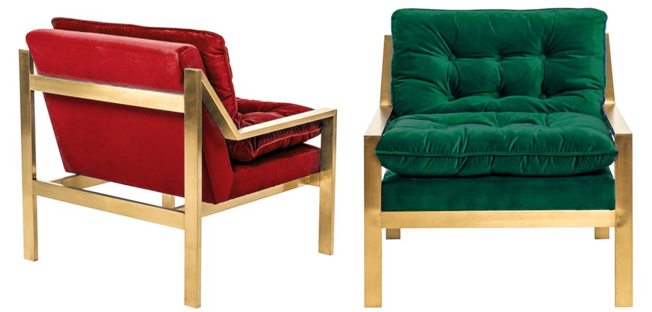 Кресло Accent Velvet Armchair Кресло Accent Velvet Armchair - Loft-Concept в Перми