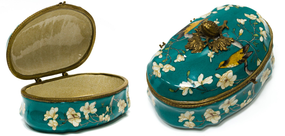 Шкатулка Box White Flowers Шкатулка Box White Flowers - Loft-Concept в Перми