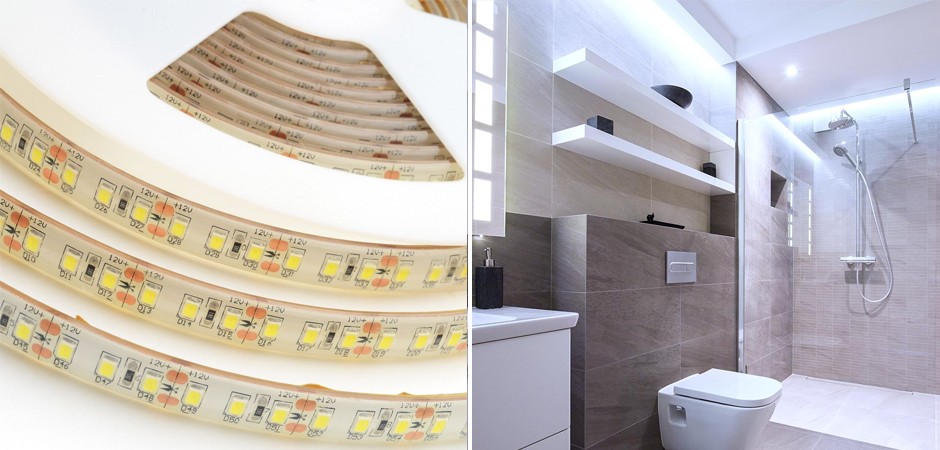 Светодиодная влагозащищенная лента 10W/m 120LED/m 2835SMD холодный белый 5M Светодиодная влагозащищенная лента 10W/m 120LED/m 2835SMD холодный белый 5M - Loft-Concept в Перми