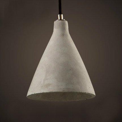 Подвесной светильник Art Concrete Pendant №5 Серый в Перми | Loft Concept 