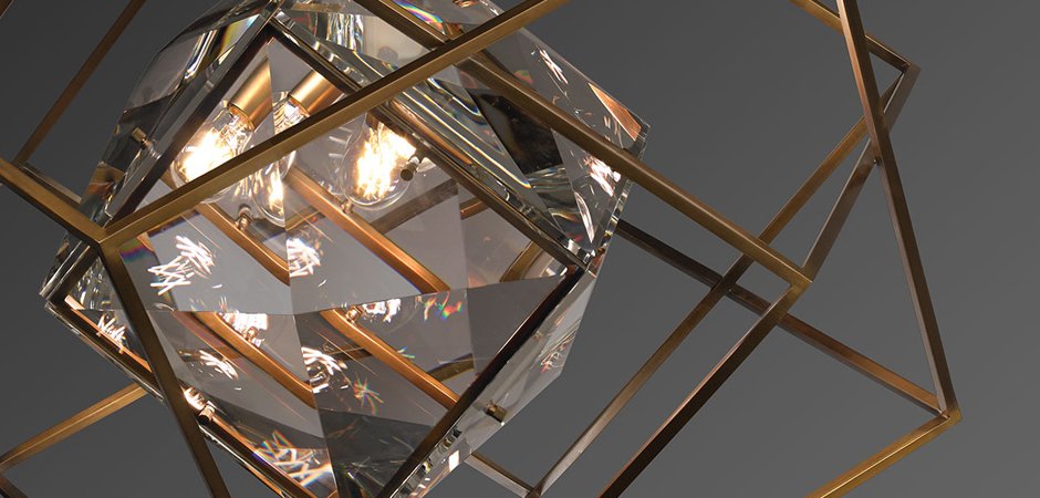 Подвесной светильник Jonathan Browning Studios CAMUS CHANDELIER Подвесной светильник Jonathan Browning Studios CAMUS CHANDELIER - Loft-Concept в Перми