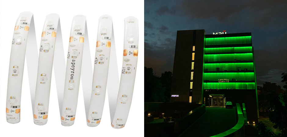 Светодиодная влагозащищенная лента 4,8W/m 60LED/m 3528SMD зеленый Светодиодная влагозащищенная лента 4,8W/m 60LED/m 3528SMD зеленый - Loft-Concept в Перми