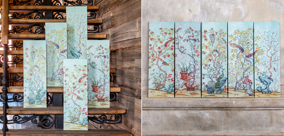 Постер Blue Chinoiserie 3 Постер Blue Chinoiserie 3 - Loft-Concept в Перми