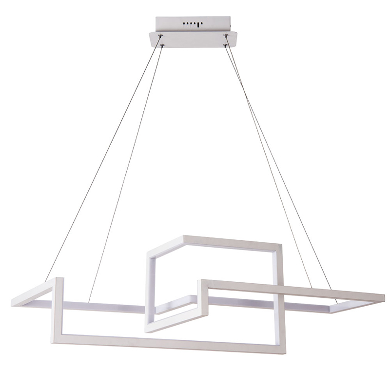 Люстра Esther Geometric White Chandelier II Белый в Перми | Loft Concept 