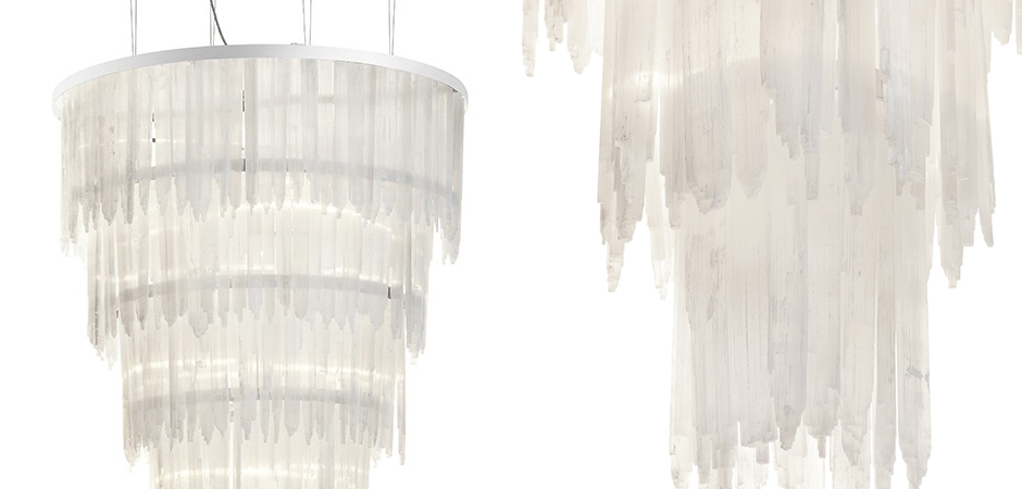 Люстра LAMP SELENITE ROUND chromium 80 Люстра LAMP SELENITE ROUND chromium 80 - Loft-Concept в Перми