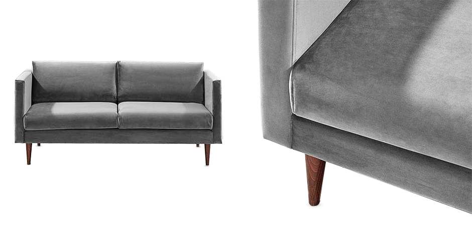 Диван Simple Forms Sofa Gray Диван Simple Forms Sofa Gray - Loft-Concept в Перми