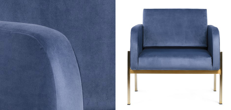 Кресло Velvet Ardmore Chair Кресло Velvet Ardmore Chair - Loft-Concept в Перми