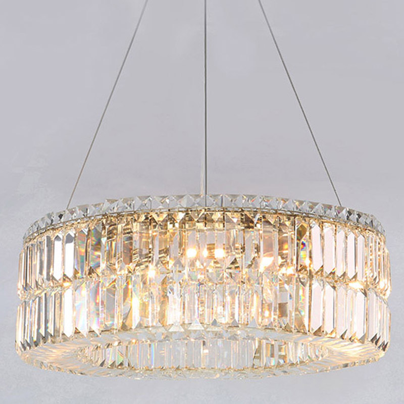 Люстра Darleen Crystal Gold Chandelier 12 Золотой Прозрачный (Transparent) в Перми | Loft Concept 