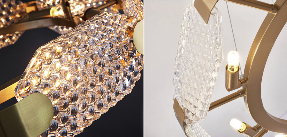Люстра Ring shaped crystal chandelier Люстра Ring shaped crystal chandelier - Loft-Concept в Перми