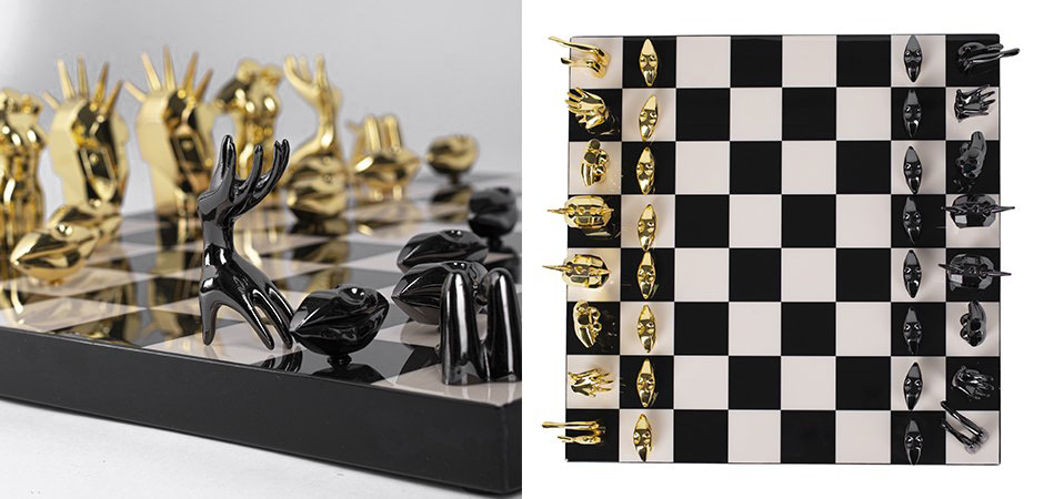 Шахматы Kelly Wearstler Dichotomy Chess Set Шахматы Kelly Wearstler Dichotomy Chess Set - Loft-Concept в Перми