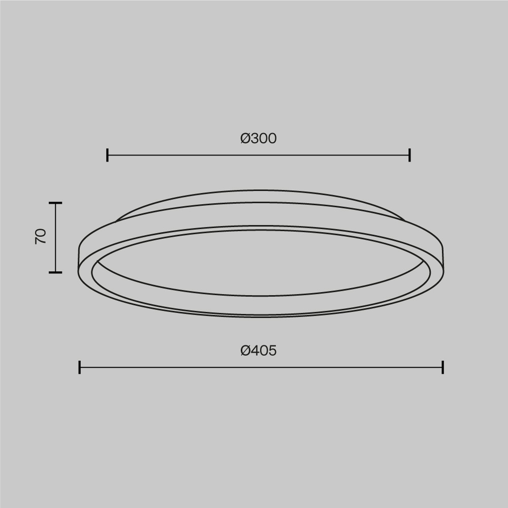 Потолочный светильник Orign 3000К в Перми