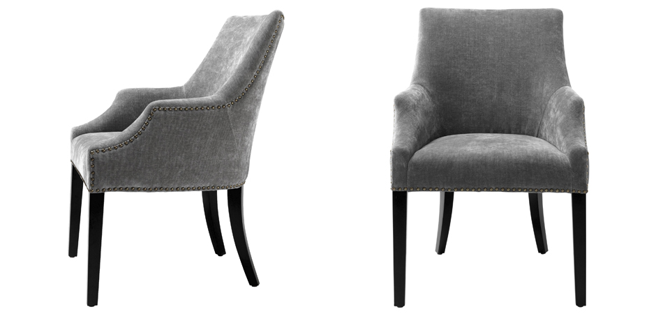 Стул Eichholtz Dining Chair Legacy grey Стул Eichholtz Dining Chair Legacy grey - Loft-Concept в Перми