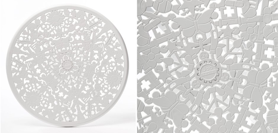 Обеденный стол Seletti Industry Collection ALUMINIUM TABLE – WHITE Обеденный стол Seletti Industry Collection ALUMINIUM TABLE – WHITE - Loft-Concept в Перми