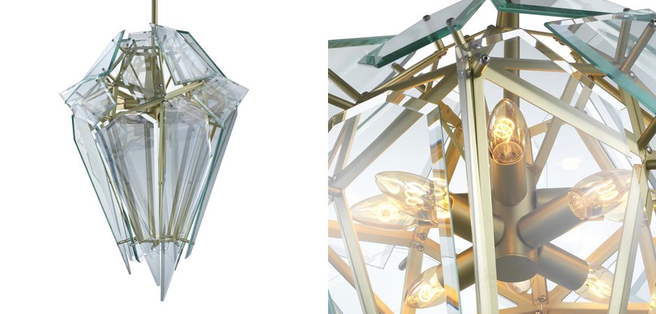 Люстра Chandelier Shard gold Люстра Chandelier Shard gold - Loft-Concept в Перми
