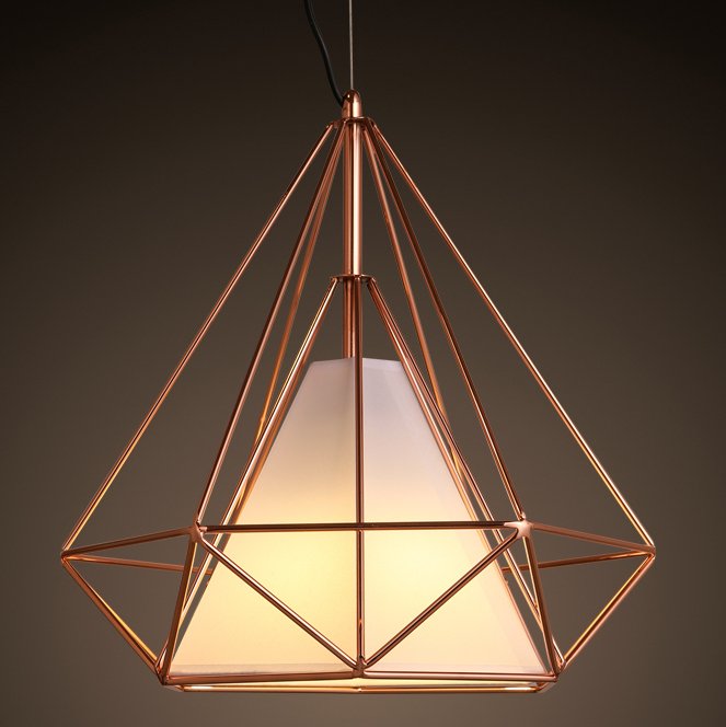 Подвесной светильник Loft Bar Nest Cone Copper Медь светлая в Перми | Loft Concept 