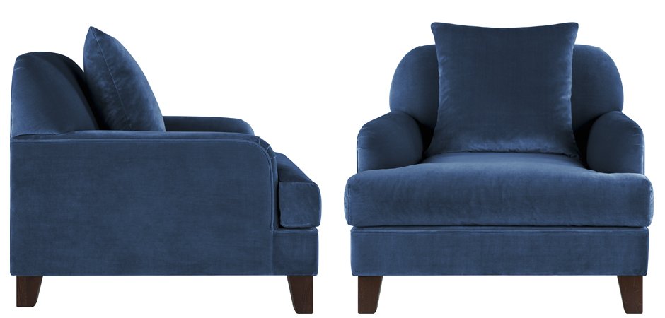 Кресло Grace Deep Blue Кресло Grace Deep Blue - Loft-Concept в Перми