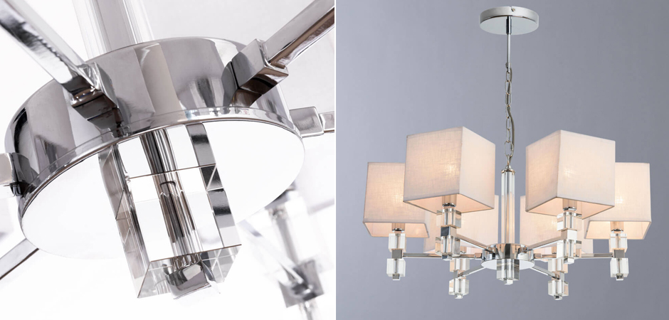 Люстра Tradonico Chandelier Chromium Люстра Tradonico Chandelier Chromium - Loft-Concept в Перми
