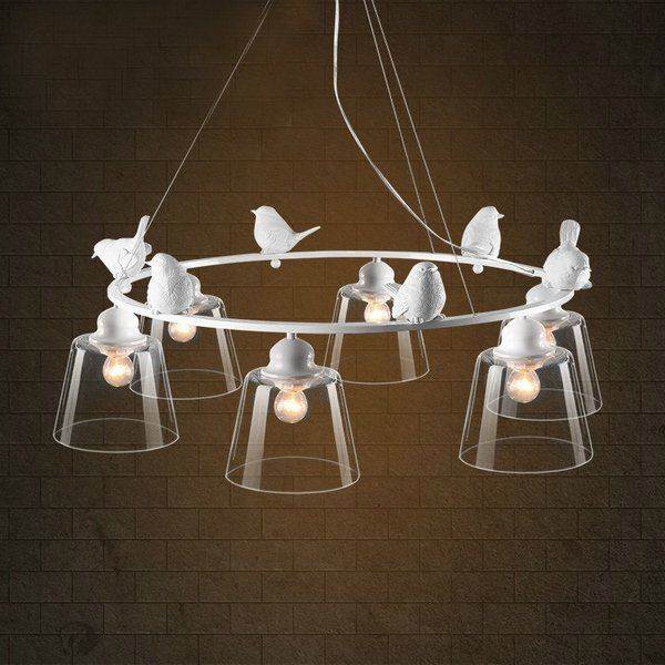 Люстра Provence Bird Chandelier Белый в Перми | Loft Concept 