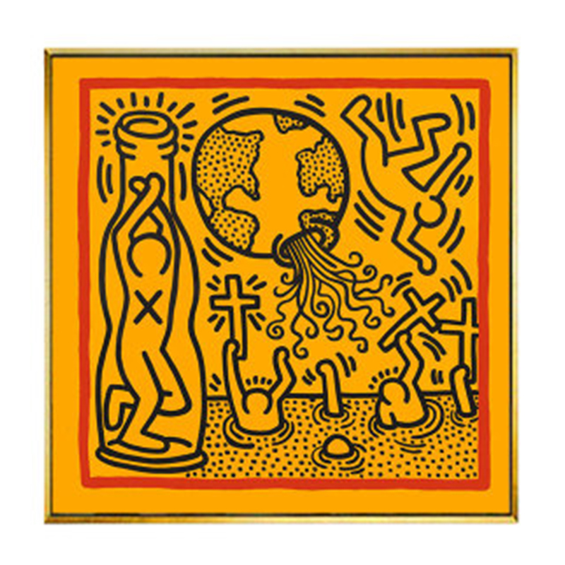 Постер Keith Haring 10 Мульти в Перми | Loft Concept 