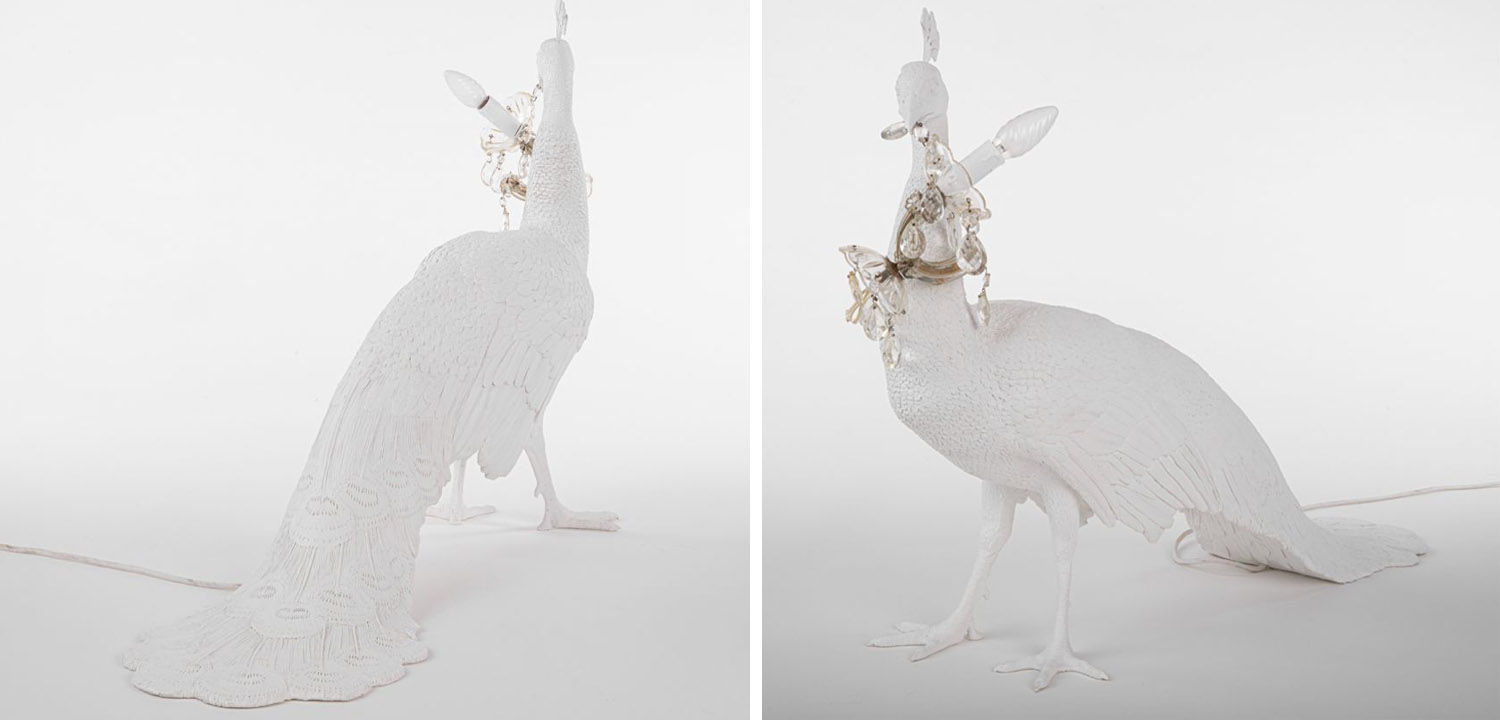 Настольная лампа Seletti Peacock Led Lamp - фото №1