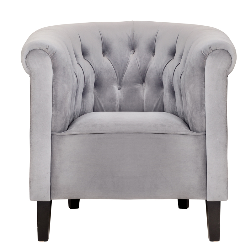 Кресло Cesare Armchair grey Серый (Gray) в Перми | Loft Concept 