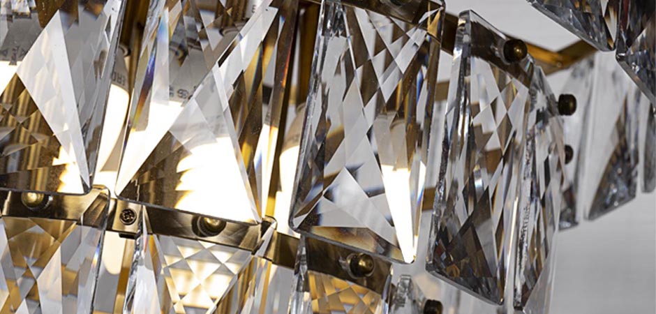 Люстра Tiers Crystal Light Chandelier brass 7 Люстра Tiers Crystal Light Chandelier brass 7 - Loft-Concept в Перми