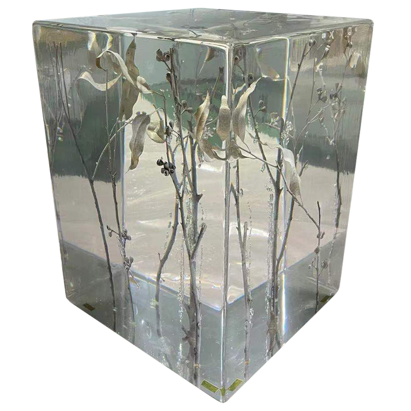 Столик из прозрачного акрила Clear Crystal Display Pedestal with Branches II Прозрачный Столик из прозрачного акрила Clear Crystal Display Pedestal with Branches II Прозрачный в Перми | Loft Concept