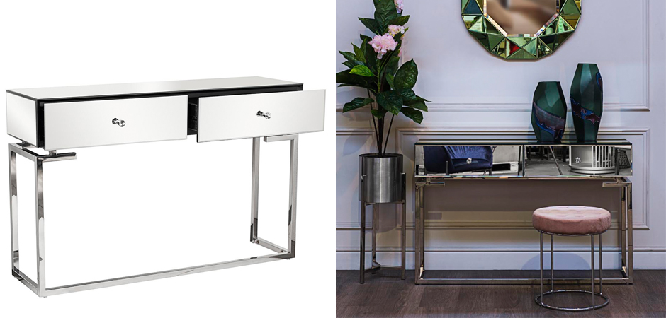 Консоль Transparent Mirror Console Консоль Transparent Mirror Console - Loft-Concept в Перми