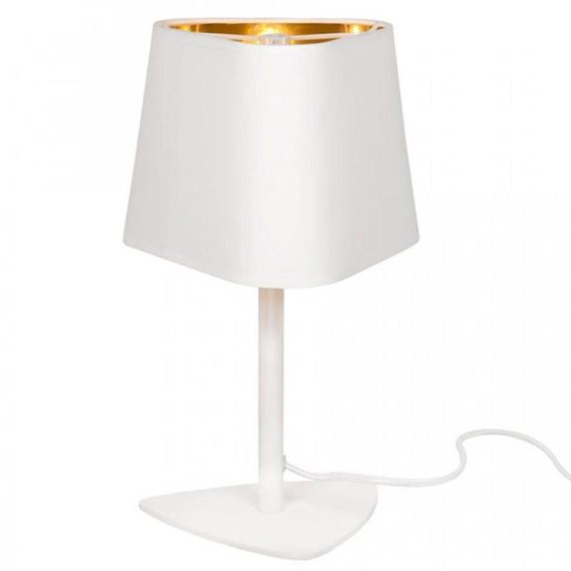 Настольная Лампа Designheure Lighting Table Lamp White Белый Золотой в Перми | Loft Concept 